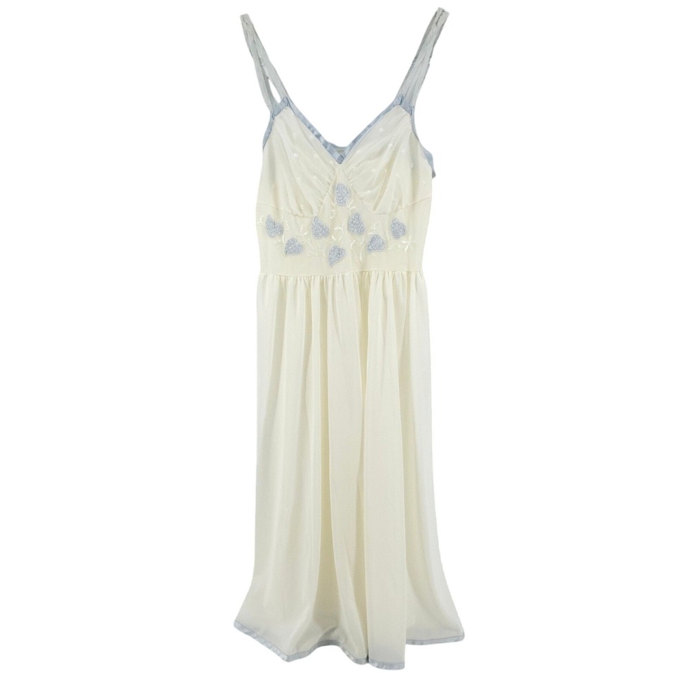 Gotham Gold Stripe Vintage‎ Nightgown Womens Size 32
